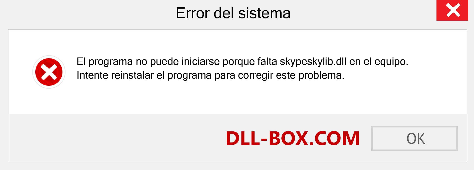 ¿Falta el archivo skypeskylib.dll ?. Descargar para Windows 7, 8, 10 - Corregir skypeskylib dll Missing Error en Windows, fotos, imágenes